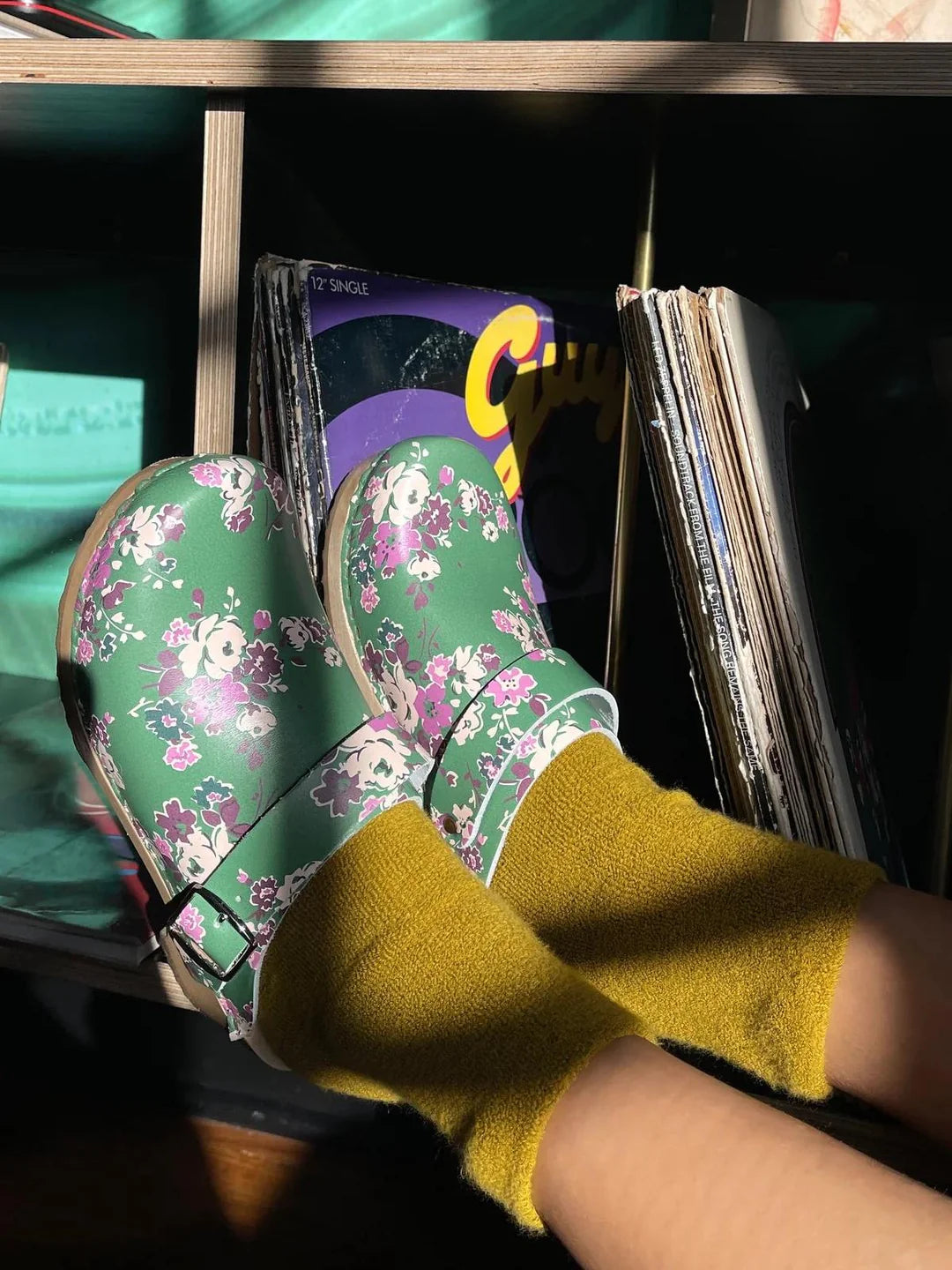 Cloud Socks, Olive