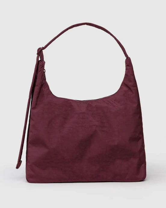 Forsala - BAGGU Nylon Shoulder Bag, Mahogany