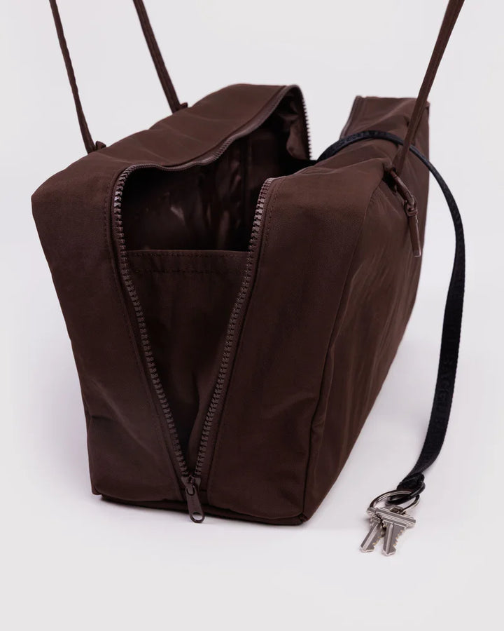 BAGGU Medium Bowler Bag, Coffee