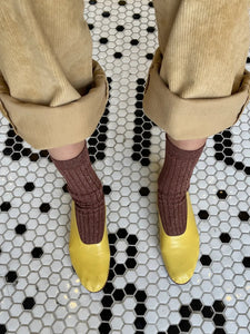 Glitter Socks, Bronze
