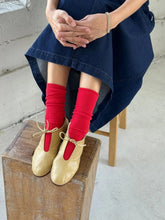 Load image into Gallery viewer, Trouser Socks, Lipstick Red
