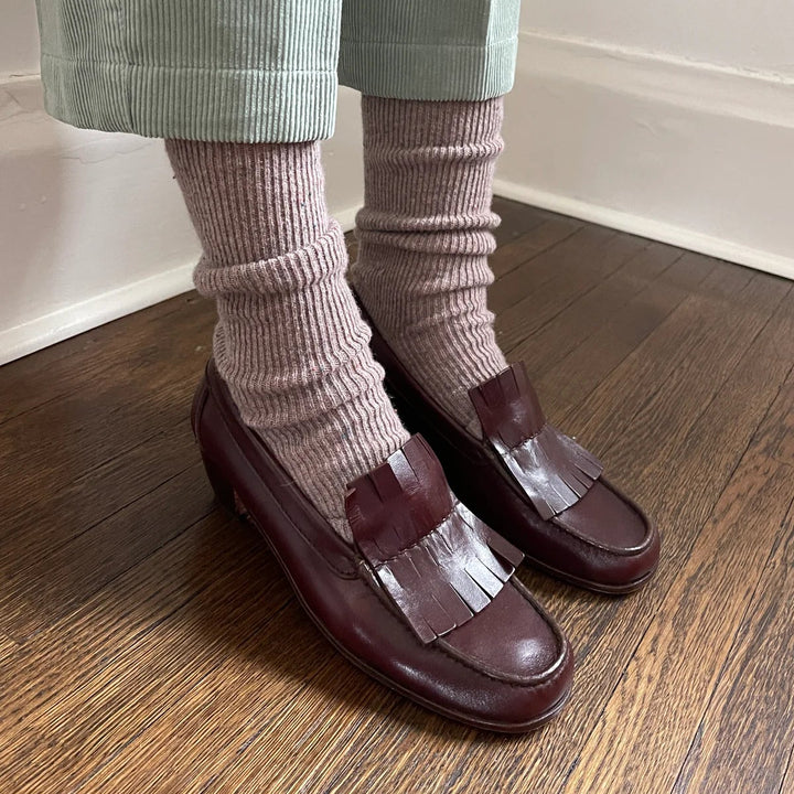 Snow Socks, Mauve
