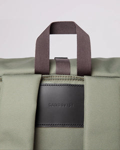 Sandqvist Ilon Backpack, Multi Clover Green