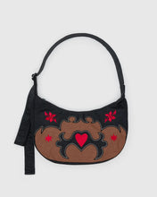 Load image into Gallery viewer, BAGGU Crescent Bag, Western Appliqué