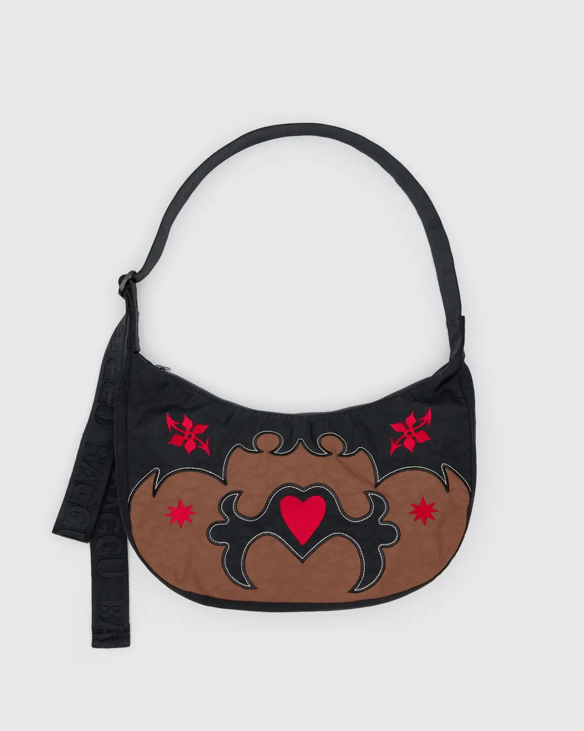 BAGGU Crescent Bag, Western Appliqué