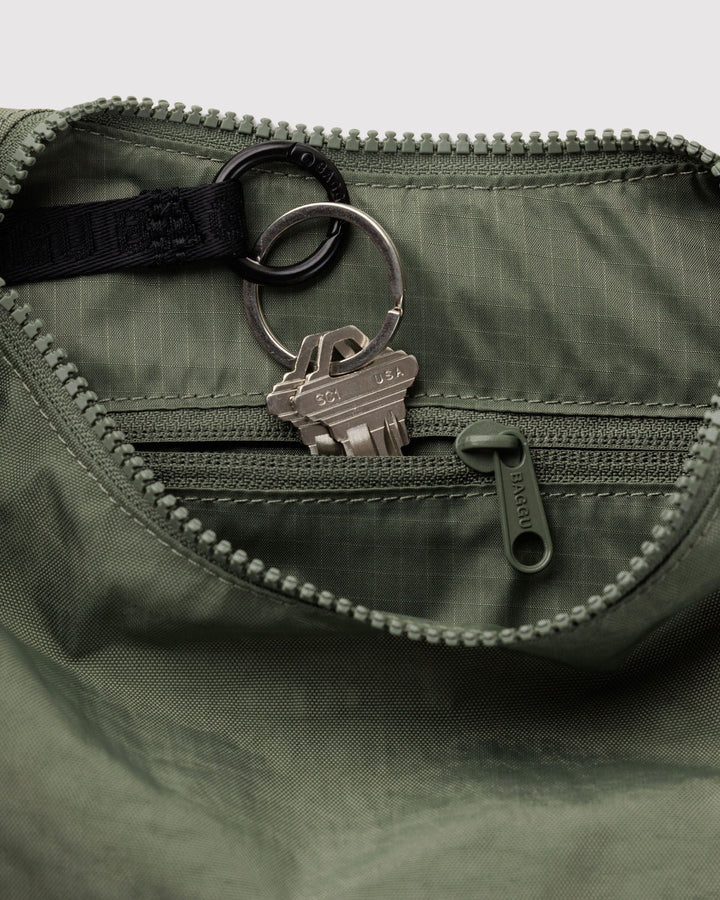 BAGGU Small Crescent Bag, Caper