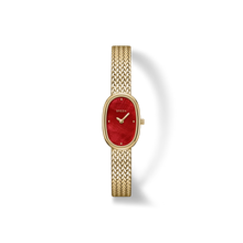 Load image into Gallery viewer, Breda - Jane Mini Tethered Watch, Gold/Red