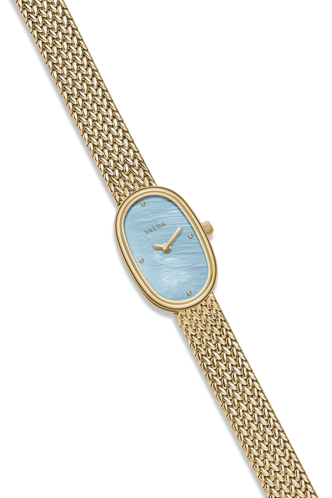 Breda - Jane Watch, Gold/Sky Small