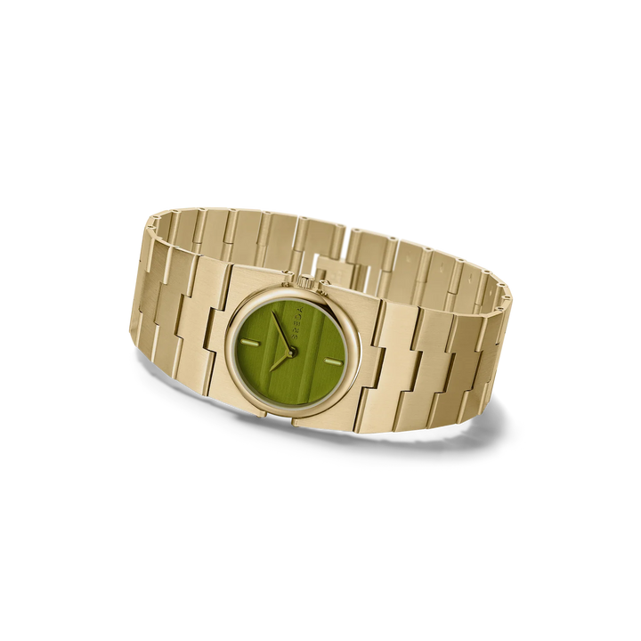 Breda - Sync Watch, Gold/Evergreen
