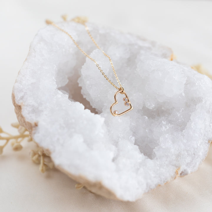 Diamond Heart Necklace