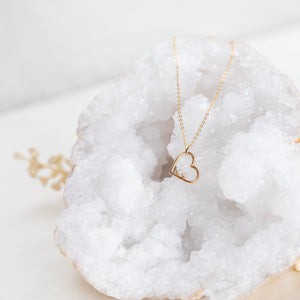 Diamond Heart Necklace