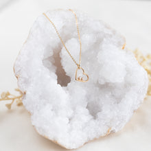 Hlaða mynd inn í gallerískoðara, Diamond Heart Necklace