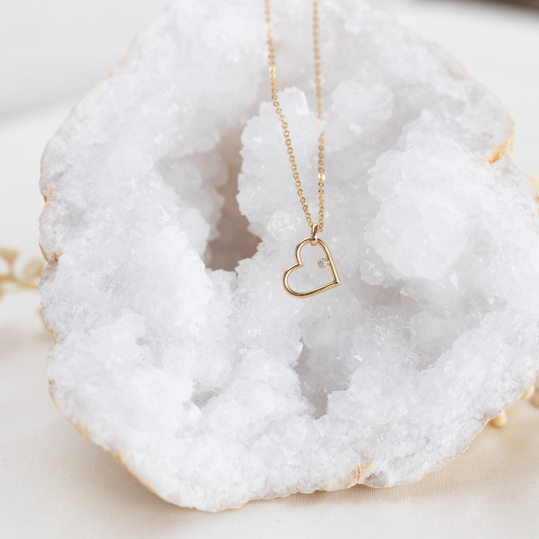 Diamond Heart Necklace