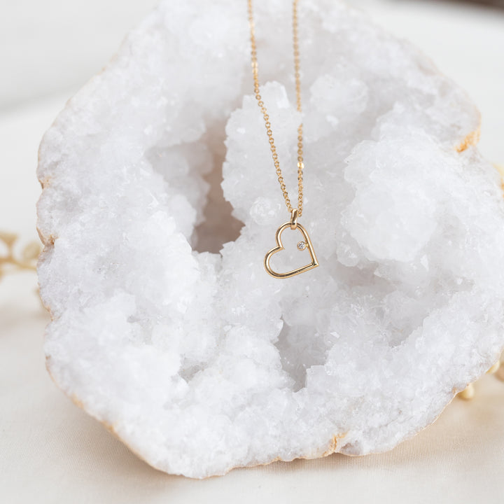Diamond Heart Necklace