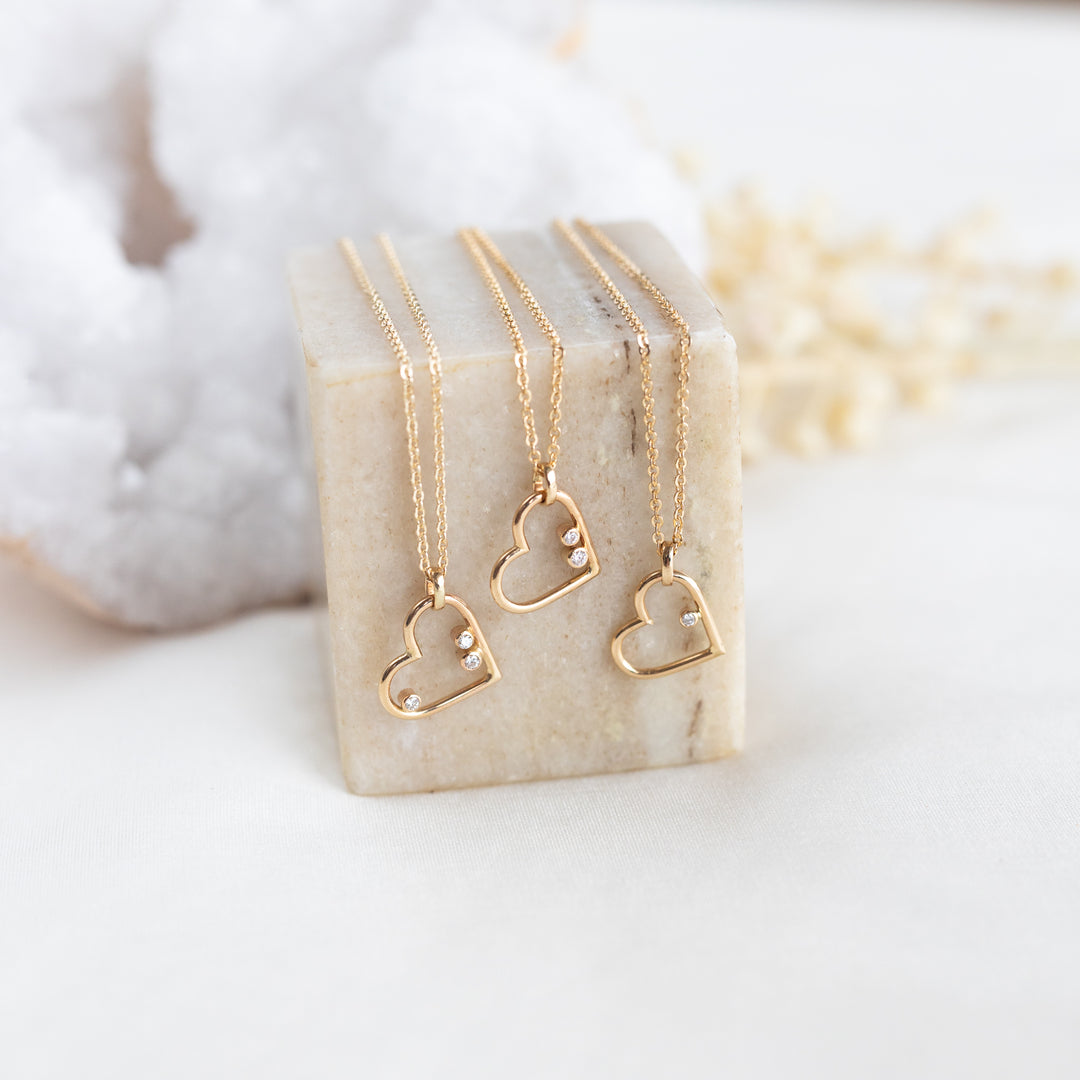 Diamond Heart Necklace