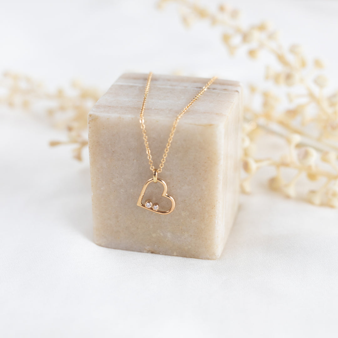 Diamond Heart Necklace