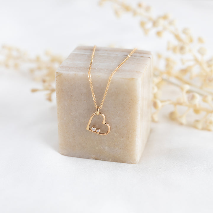 Diamond Heart Necklace