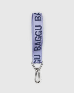 BAGGU Logo Keychain, Dusty Lilac