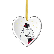 Load image into Gallery viewer, Moomin Glass Ornament, Moominmamma &amp; Moominpappa