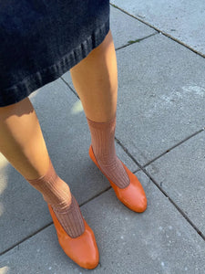 Glitter Socks, Jute
