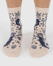 Load image into Gallery viewer, BAGGU Crew Socks, Mermaid