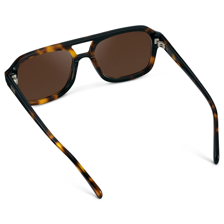 WMP Sydney Sunglasses, Brown Tortoise