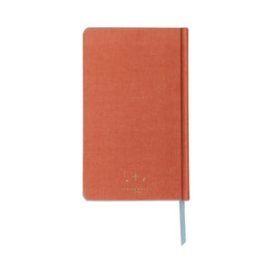 Forsala - Celestial Bookcloth Journal, Terracotta Sun