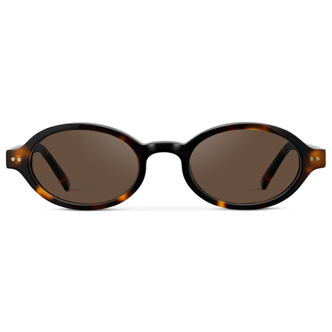 WMP Noa Sunglasses, Brown Tortoise