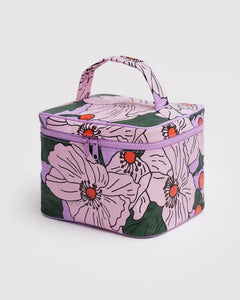 Forsala - BAGGU Large Cosmetic Case, Pink Poppy