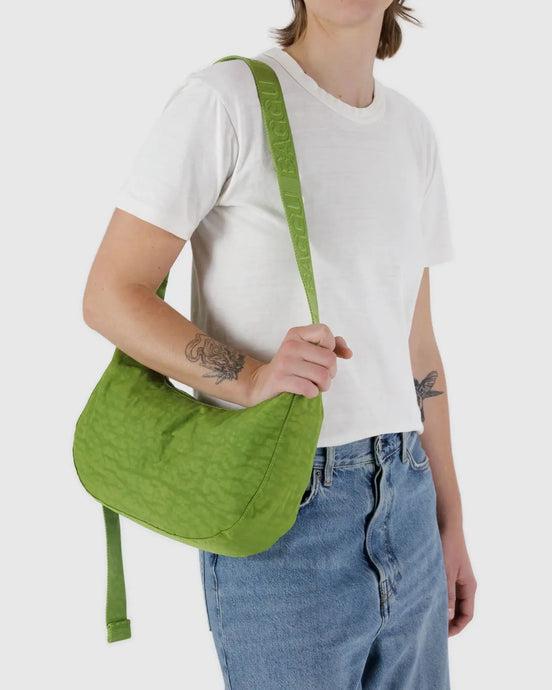 BAGGU Crescent Bag, Green Juice