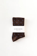 Load image into Gallery viewer, Sneaker Socks, Cacao Blue
