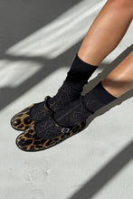 Load image into Gallery viewer, Modal Eyelet Socks, Jet Black