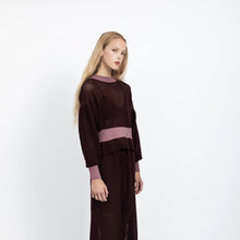 Load image into Gallery viewer, Magnea - DARIA TOP / BURGUNDY
