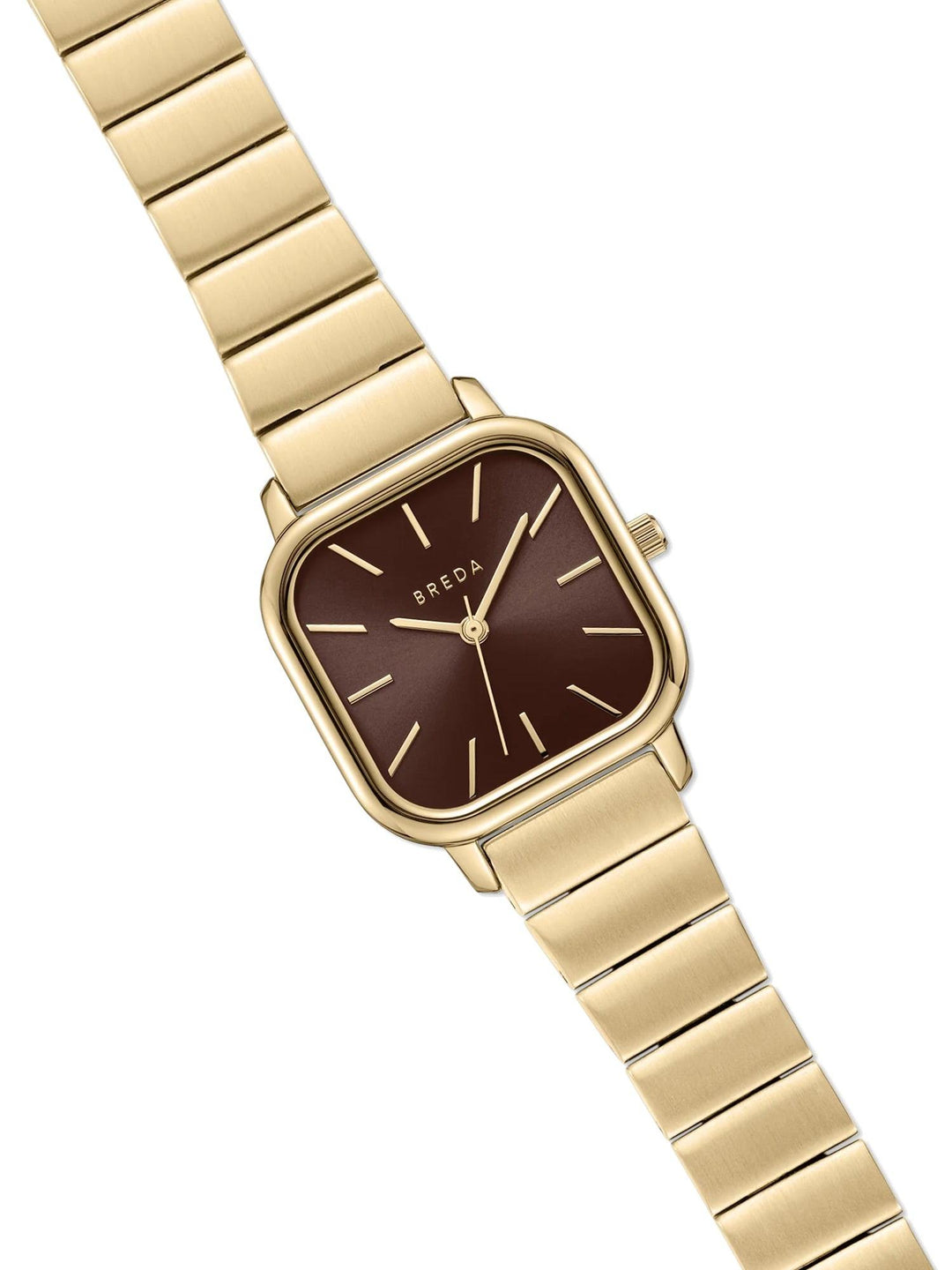 Breda - Esther Watch, Gold/Espresso
