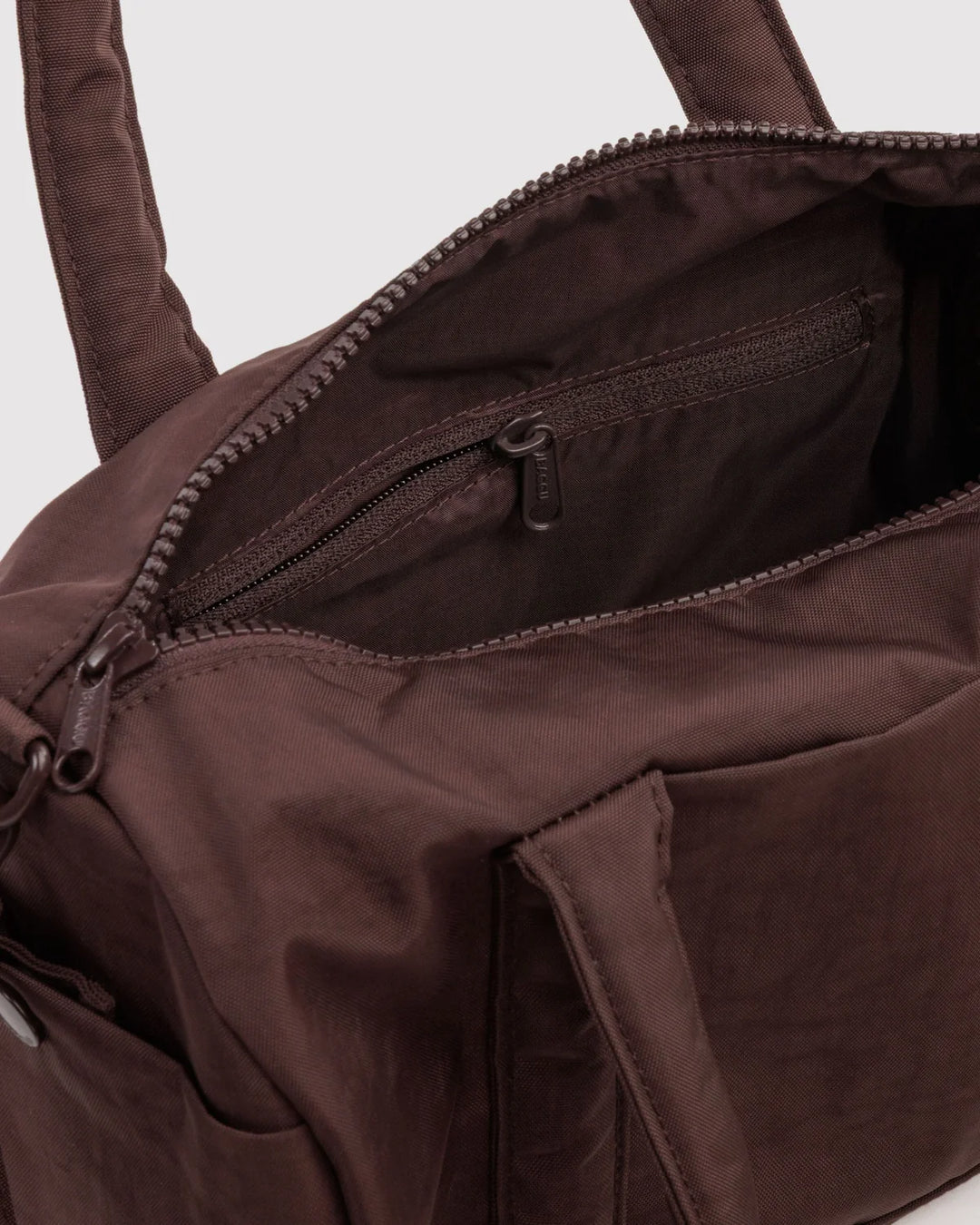 BAGGU Nylon Duffle Bag, Coffee