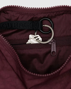 BAGGU Small Crescent Bag, Mahogany