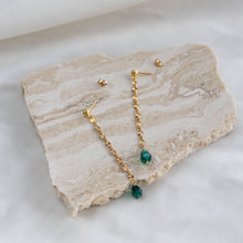 Load image into Gallery viewer, Sunburst Teardrop Earrings