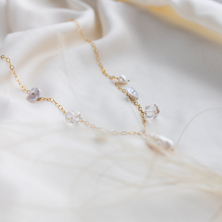 Gardenia Pearl Necklace