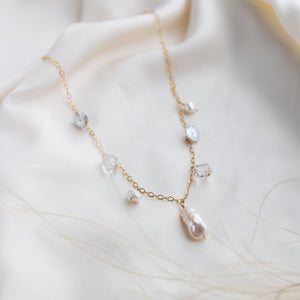Gardenia Pearl Necklace