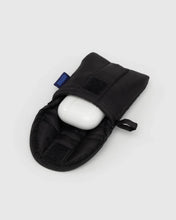 Load image into Gallery viewer, BAGGU Puffy Earbuds Case, Black