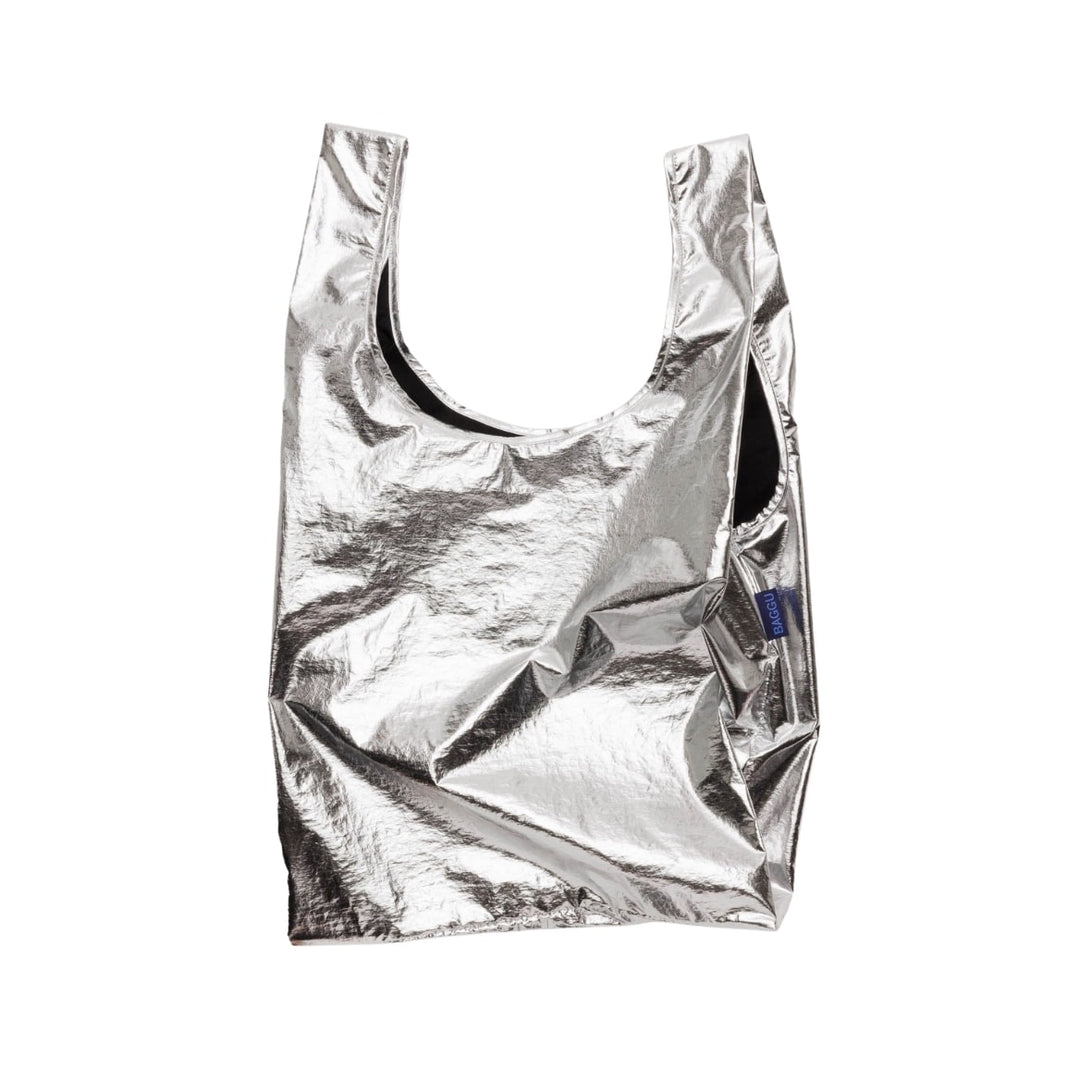 BAGGU Chrome Metallic