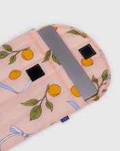 Load image into Gallery viewer, BAGGU Puffy Laptop Sleeve, Ribbons &amp; Apricots