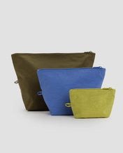 Load image into Gallery viewer, BAGGU Go Pouch Set, Tide Pool