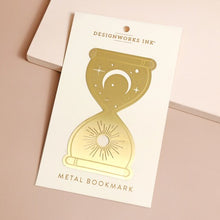 Load image into Gallery viewer, Metal Bookmark - Hourglass
