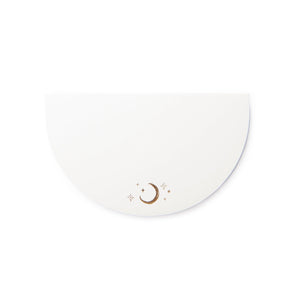 Half Moon Notepad, Celestial