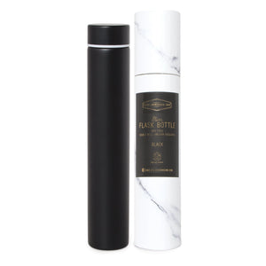 Slim Flask Bottle, Black