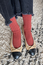 Load image into Gallery viewer, Her Socks, Terracotta