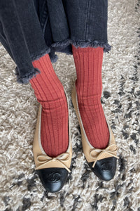 Her Socks, Terracotta