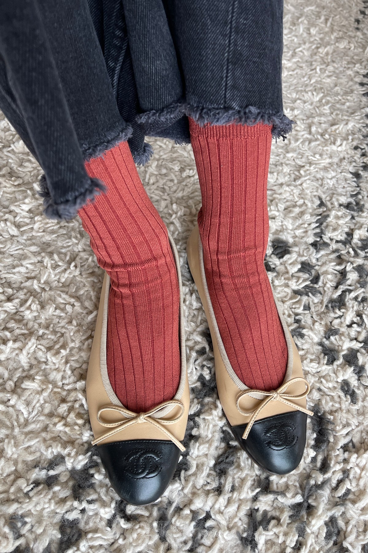 Her Socks, Terracotta