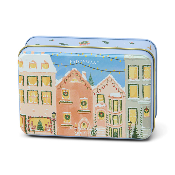 Forsala - Christmas Village Tin Candle, Gingerbread & Vanilla